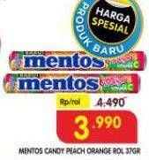 Promo Harga Mentos Candy Peach Orange 37 gr - Superindo