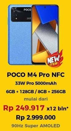 Promo Harga Xiaomi Poco M4 Pro 6 GB + 128 GB, 8 GB + 256 GB  - Erafone