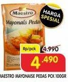 Promo Harga MAESTRO Mayonnaise Pedas 100 gr - Superindo