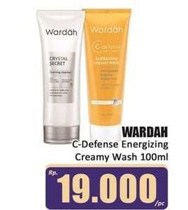 Promo Harga WARDAH C Defense Energizing Creamy Wash 100 ml - Hari Hari