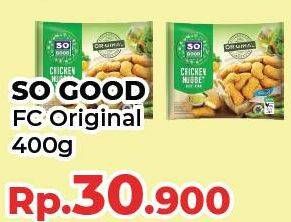 Promo Harga SO GOOD Chicken Nugget Original 400 gr - Yogya