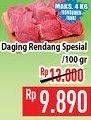 Promo Harga Daging Rendang Sapi Spesial per 100 gr - Hypermart