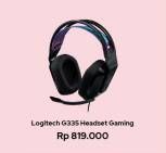 Promo Harga Logitech G335 Wired Gaming Headset  - Erafone