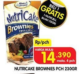 Promo Harga Nutricake Instant Cake Brownies 230 gr - Superindo