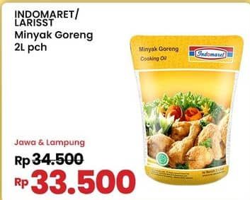 Harga Indomaret/Larisst Minyak Goreng