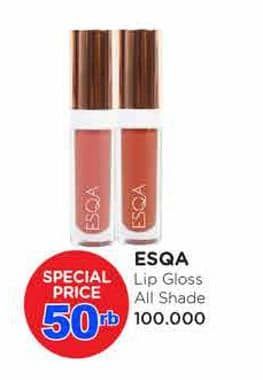 Promo Harga ESQA Lip Gloss All Variants 2 ml - Watsons
