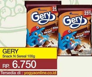 Promo Harga GERY Snack Sereal All Variants 100 gr - Yogya