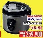 Promo Harga Sharp/Miyako Rice Cooker 3 in 1  - Hypermart