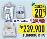 Promo Harga Miyako BL-101 PL Blender 1L 1000 ml - Hypermart