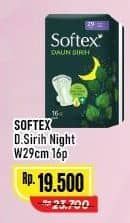 Promo Harga Softex Daun Sirih 29cm 16 pcs - Alfamart