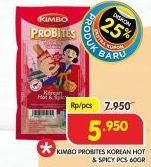 Promo Harga Kimbo Probites Korean Hot Spicy 1 pcs - Superindo