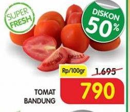 Promo Harga Tomat Bandung per 100 gr - Superindo