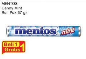Promo Harga MENTOS Candy Mint 37 gr - Indomaret