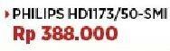 Promo Harga Philips HD 1173 | Dry Iron 50  - COURTS