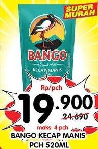 Promo Harga BANGO Kecap Manis 520 ml - Superindo