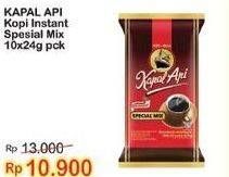 Promo Harga Kapal Api Kopi Bubuk Special Mix per 10 sachet 25 gr - Indomaret