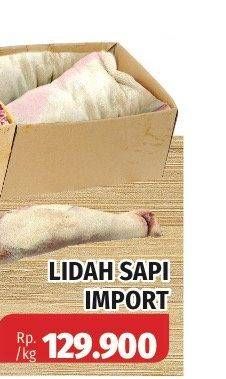 Promo Harga Lidah Sapi Import  - Lotte Grosir