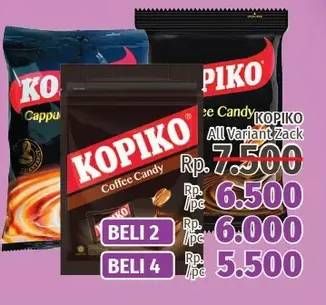 Promo Harga KOPIKO Coffee Candy All Variants  - LotteMart