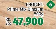 Promo Harga CHOICE L Mix Dimsum 500 gr - LotteMart