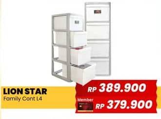 Promo Harga Lion Star Family Container L4  - Yogya