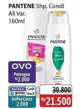Promo Harga Pantene Shampoo/Conditioner  - Alfamidi