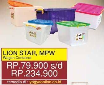 Promo Harga LION STAR Wagon Container  - Yogya