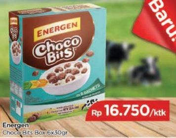 Promo Harga ENERGEN Choco Bits per 6 pcs 30 gr - TIP TOP