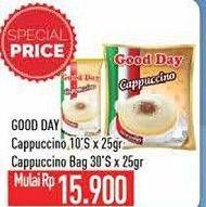 Promo Harga GOOD DAY Cappuccino 10s/ 30s  - Hypermart