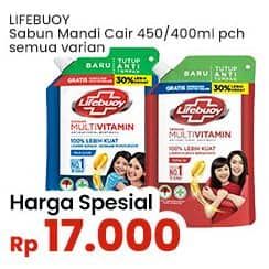 Promo Harga Lifebuoy Body Wash All Variants 400 ml - Indomaret