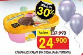 Promo Harga Campina Ice Cream 700 ml - Superindo