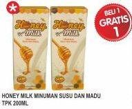 Promo Harga MADU NUSANTARA Honey Milk 200 ml - Superindo