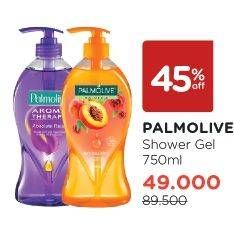 Promo Harga PALMOLIVE Shower Gel All Variants 750 ml - Watsons