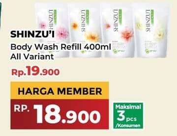 Promo Harga Shinzui Body Cleanser All Variants 420 ml - Yogya