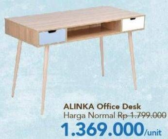 Promo Harga ALINKA Office Desk  - Carrefour