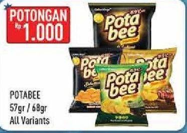 Promo Harga POTABEE Snack Potato Chips  - Hypermart