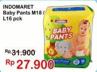 Promo Harga INDOMARET Baby Pants M18, L16  - Indomaret