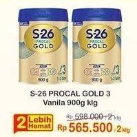 Promo Harga S26 Procal Gold Susu Pertumbuhan Vanilla 900 gr - Indomaret