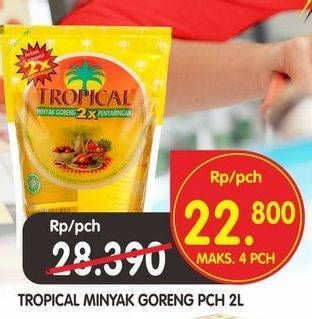 Promo Harga TROPICAL Minyak Goreng 2 ltr - Superindo