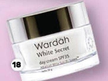 Promo Harga WARDAH White Secret Day Cream 30 gr - Guardian