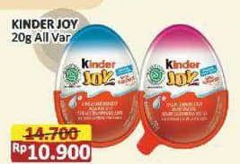 Promo Harga Kinder Joy Chocolate Crispy All Variants 20 gr - Alfamart