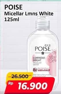 Promo Harga Poise Luminous Bright Micellar Water 125 ml - Alfamart