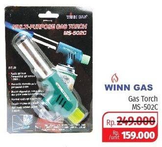 Promo Harga WINN GAS Torch MS-502C 1 pcs - Lotte Grosir