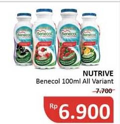 Promo Harga NUTRIVE BENECOL Smoothies All Variants 100 ml - Alfamidi