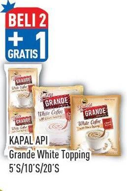 Promo Harga Kapal Api Grande White Coffee  - Hypermart