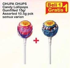 Promo Harga Chupa Chups Lollipop Candy 15gr/10gr  - Indomaret