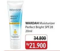 Promo Harga Wardah Perfect Bright Moisturizer SPF28 20 ml - Alfamidi