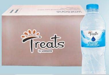 Promo Harga TREATS BY WATSONS Mineral Water Karton 600 ml - Watsons
