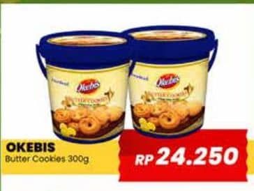 Promo Harga Okebis Butter Cookies 300 gr - Yogya