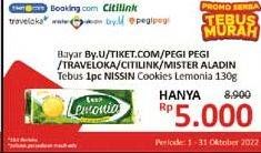 Promo Harga Nissin Cookies Lemonia 130 gr - Alfamidi