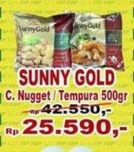 Promo Harga SUNNY GOLD Chicken Nugget / Tempura 500gr  - TIP TOP